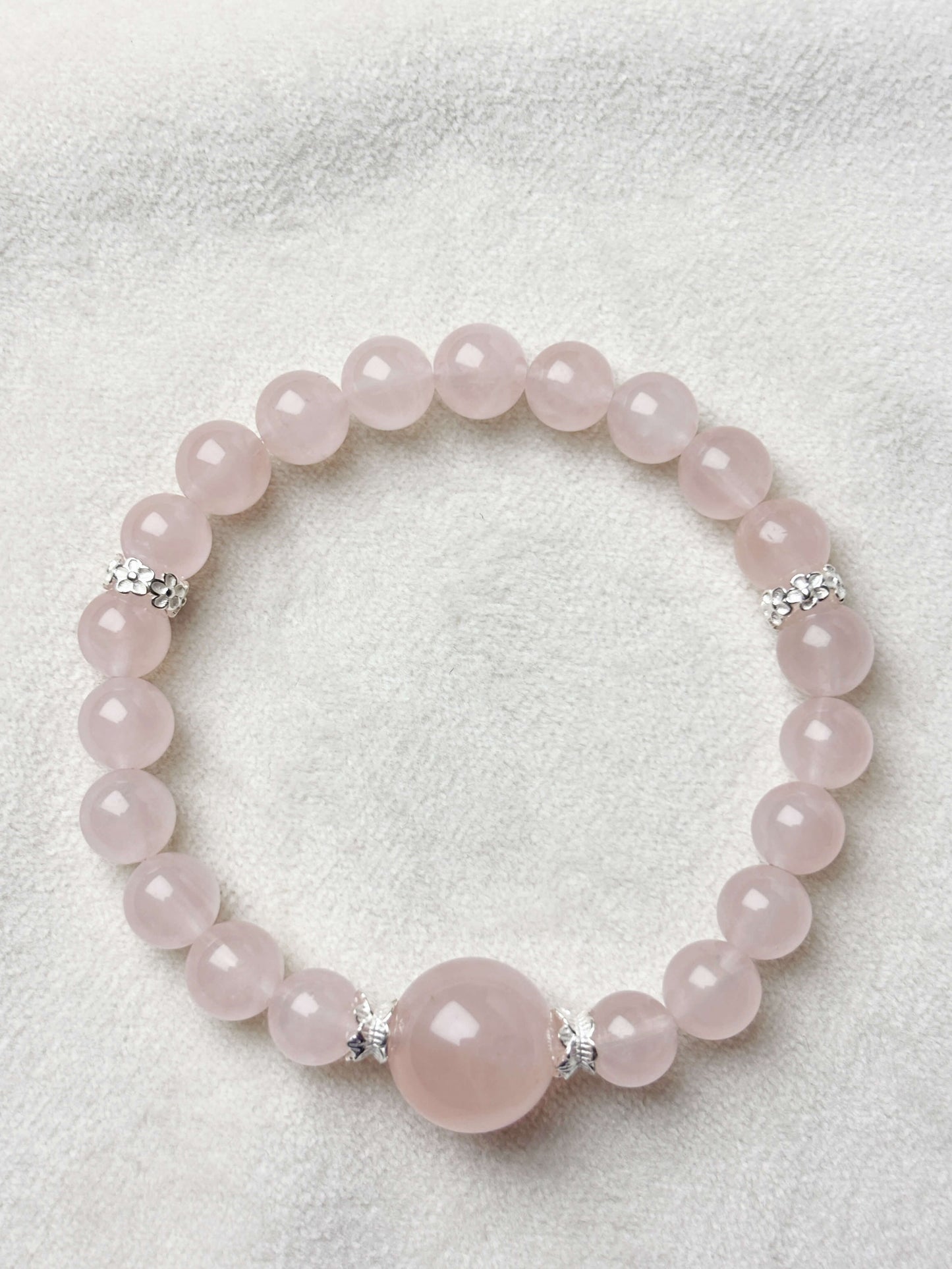 Cupid’s Chain – Rose Quartz Love Energy Bracelet (The Love Stone)