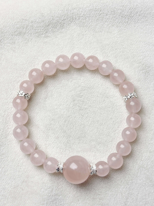 Cupid’s Chain – Rose Quartz Love Energy Bracelet (The Love Stone)